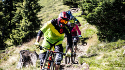 Bikepark Leogang | © Klemens König Mountainbiker am Handman-Trail in Saalfelden-Leogang | © Klemens König