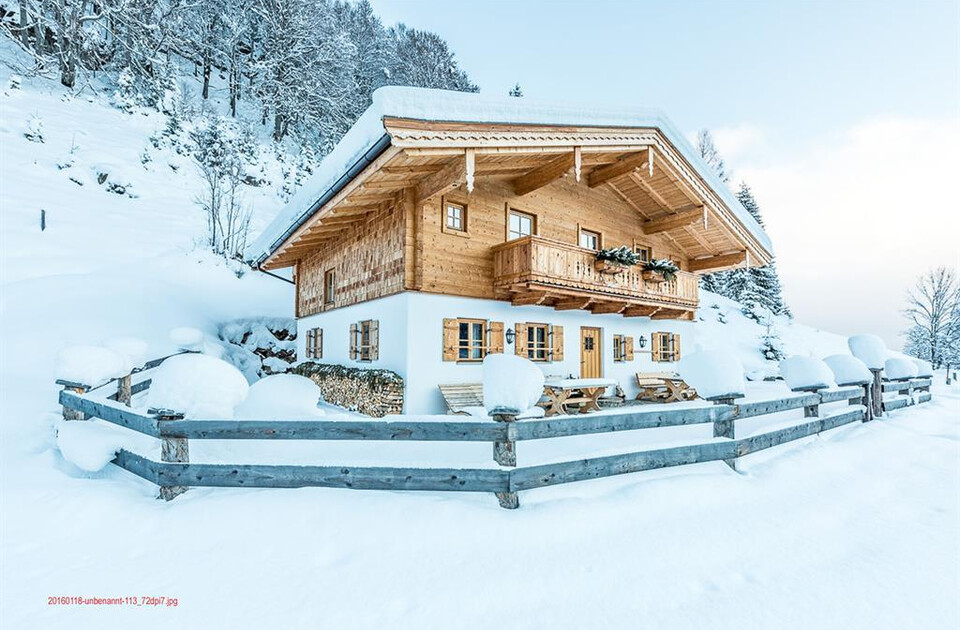 Schmöllalm Leogang Almliesl Winteransicht | © Team Almliesl