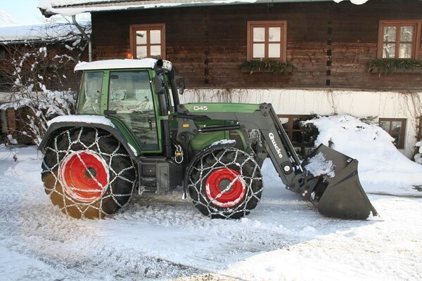 Der Fendt im Winter